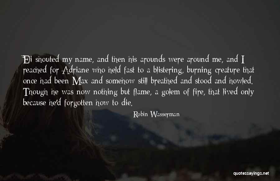 Fast Burning Quotes By Robin Wasserman Fast Burning Quotes By Robin Wasserman