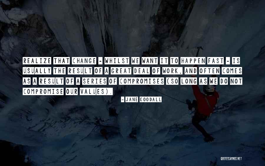 Fast Change Quotes By Jane Goodall Fast Change Quotes By Jane Goodall