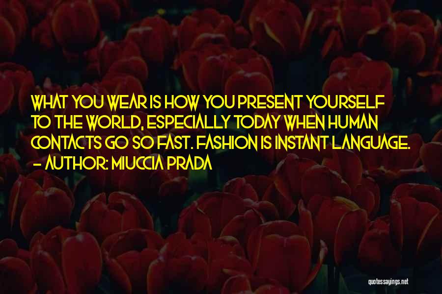 Fast Fashion Quotes By Miuccia Prada