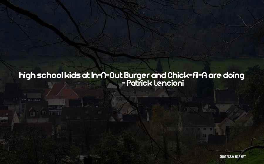 Fast Food Restaurant Quotes By Patrick Lencioni Fast Food Restaurant Quotes By Patrick Lencioni