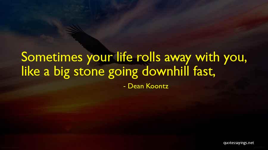 Fast Life Quotes By Dean Koontz Fast Life Quotes By Dean Koontz