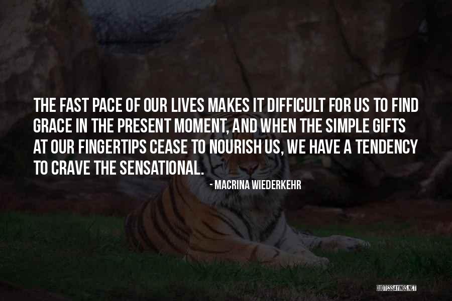 Fast Pace Quotes By Macrina Wiederkehr Fast Pace Quotes By Macrina Wiederkehr