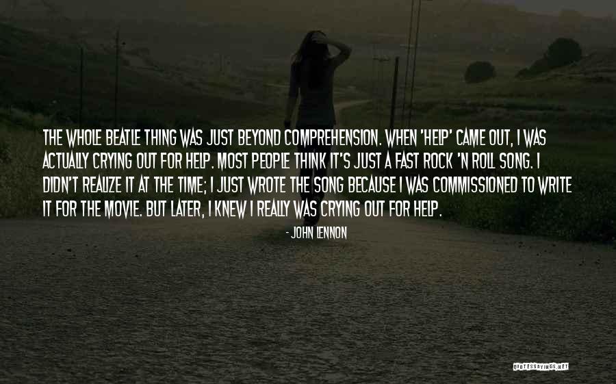 Fast Time Quotes By John Lennon