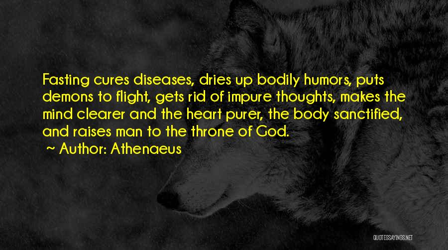 Fasting Quotes By Athenaeus