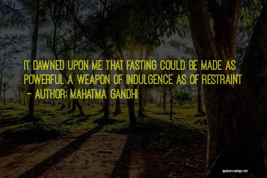 Fasting Quotes By Mahatma Gandhi