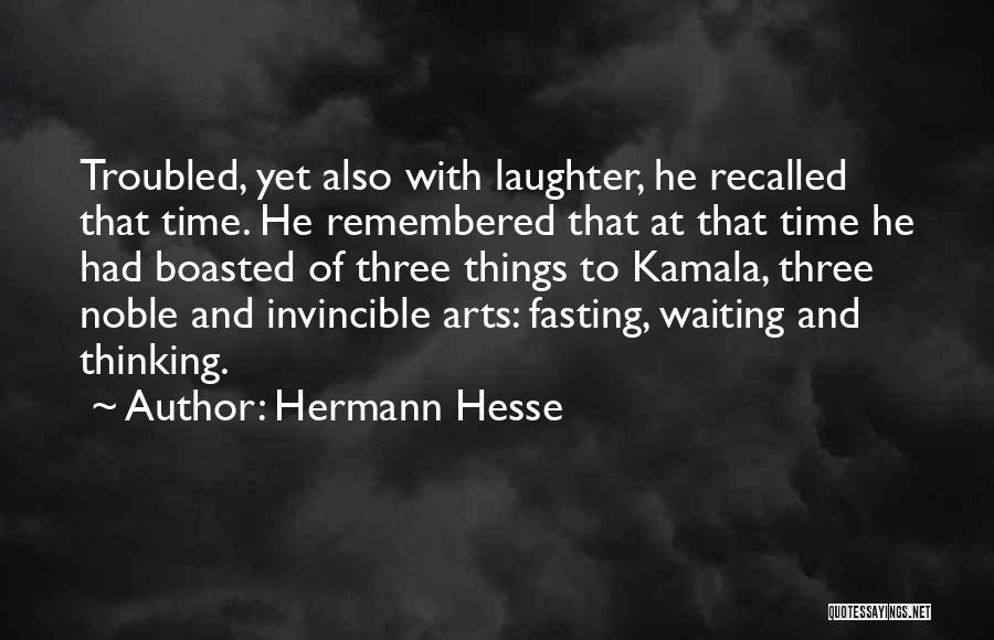 Fasting Time Quotes By Hermann Hesse