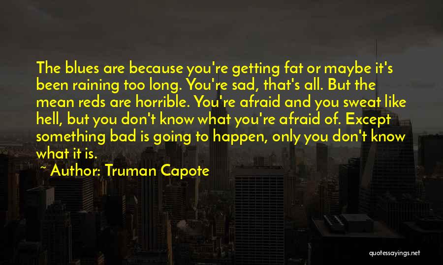 Fat And Sad Quotes By Truman Capote