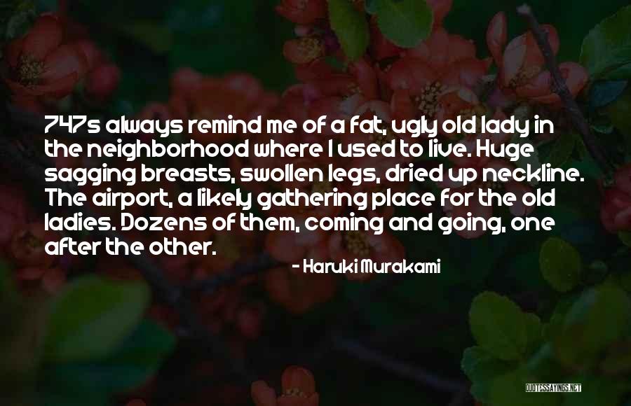 Fat And Ugly Quotes By Haruki Murakami