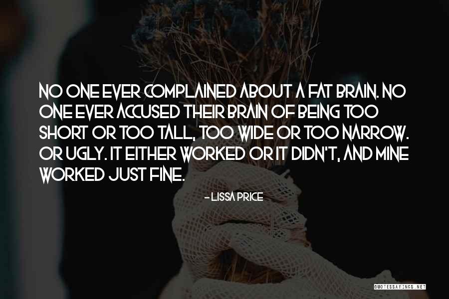 Fat And Ugly Quotes By Lissa Price