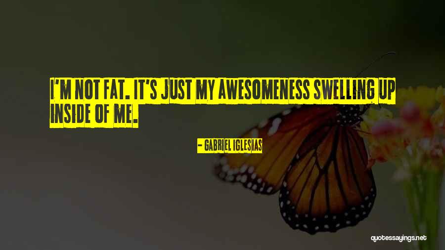 Fat Just Quotes By Gabriel Iglesias
