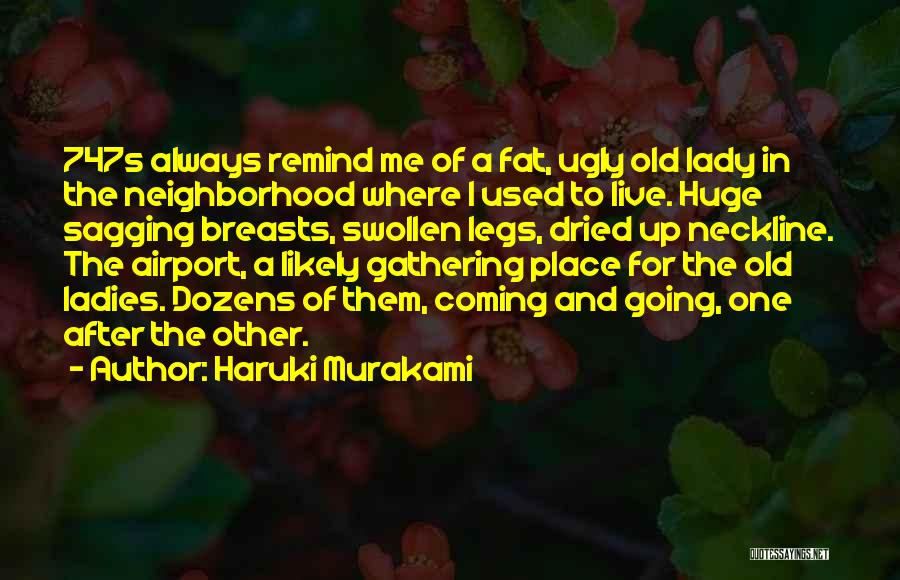 Fat Legs Quotes By Haruki Murakami