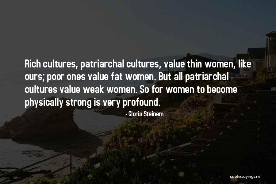 Fat Thin Quotes By Gloria Steinem