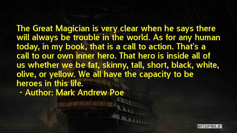 Fat To Skinny Quotes By Mark Andrew Poe