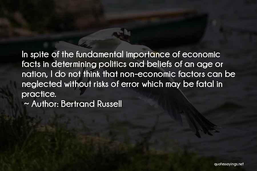 Fatal Error Quotes By Bertrand Russell
