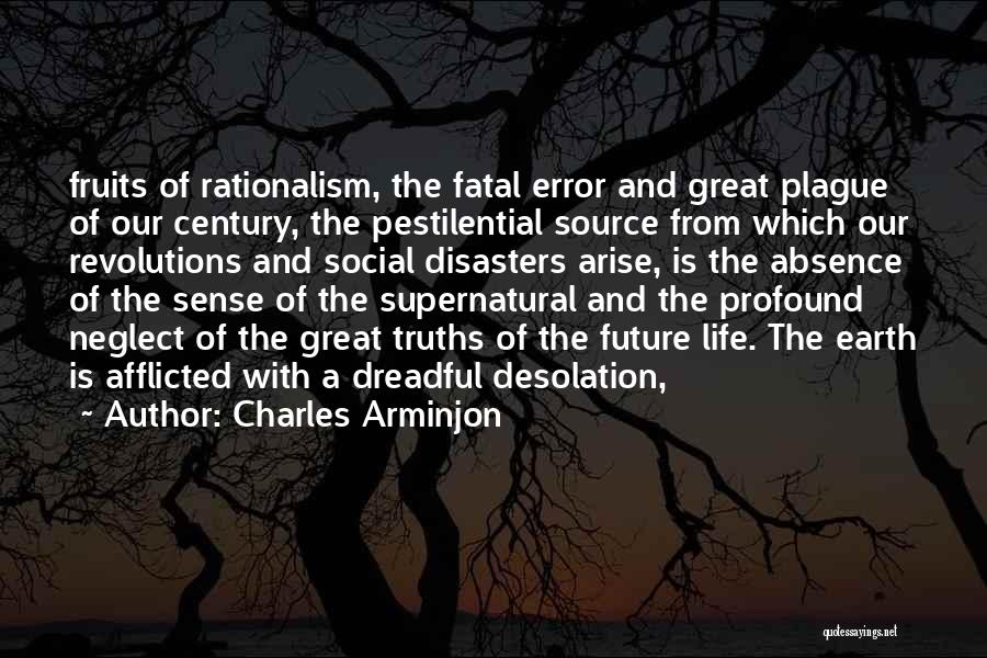 Fatal Error Quotes By Charles Arminjon