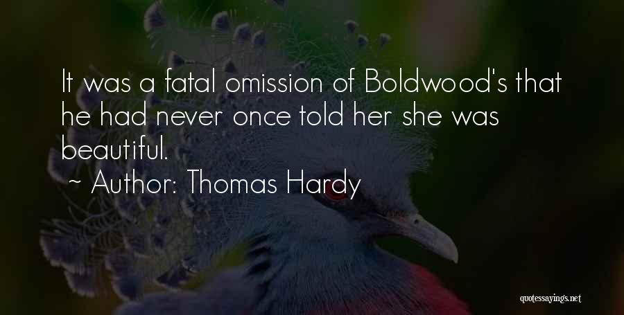 Fatal Quotes By Thomas Hardy