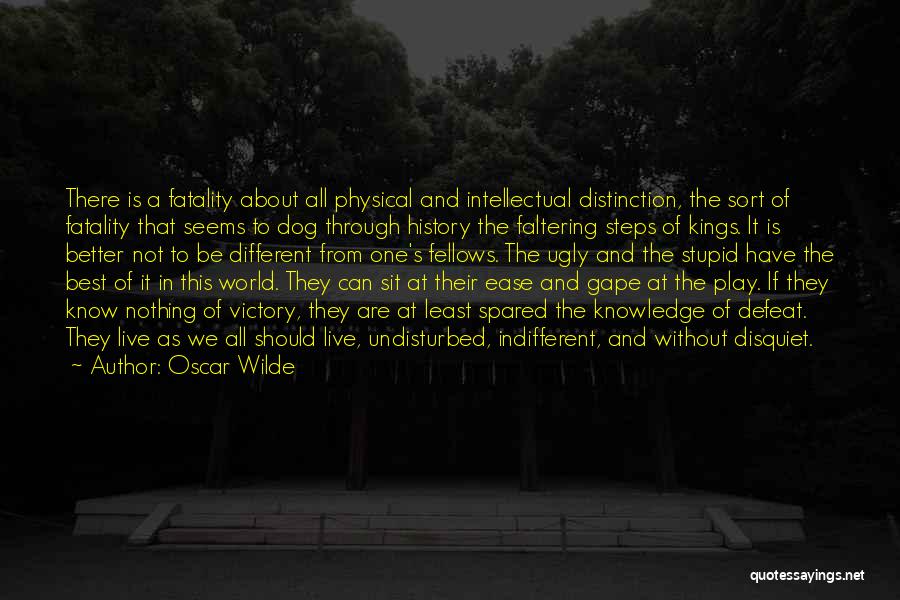 Fatality Quotes By Oscar Wilde