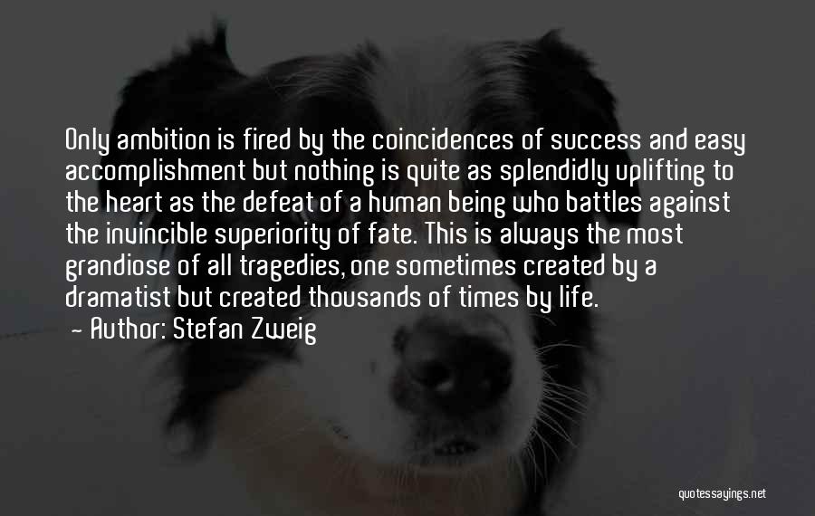 Fate And Coincidences Quotes By Stefan Zweig