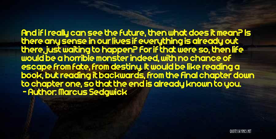 Fate And Destiny Quotes By Marcus Sedgwick