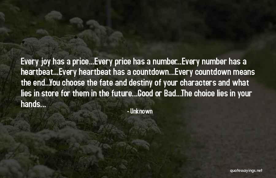 Fate And Destiny Quotes By Unknown