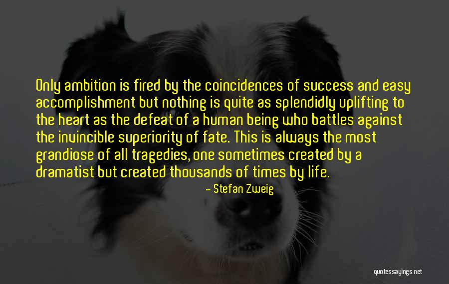 Fate And Life Quotes By Stefan Zweig