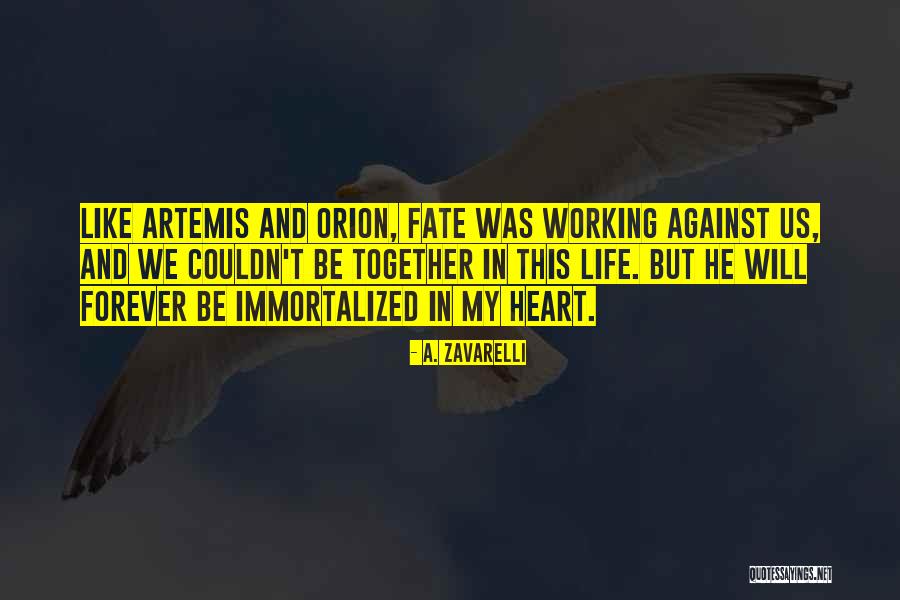 Fate And Love Destiny Quotes By A. Zavarelli Fate And Love Destiny Quotes By A. Zavarelli