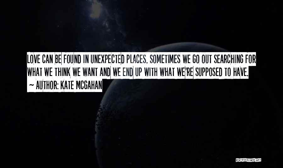 Fate And Love Destiny Quotes By Kate McGahan