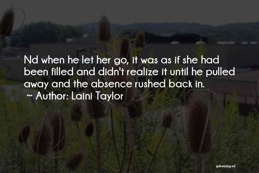 Fate And Love Destiny Quotes By Laini Taylor