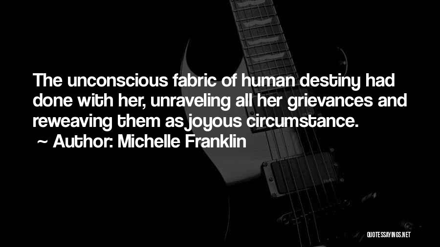Fate And Love Destiny Quotes By Michelle Franklin