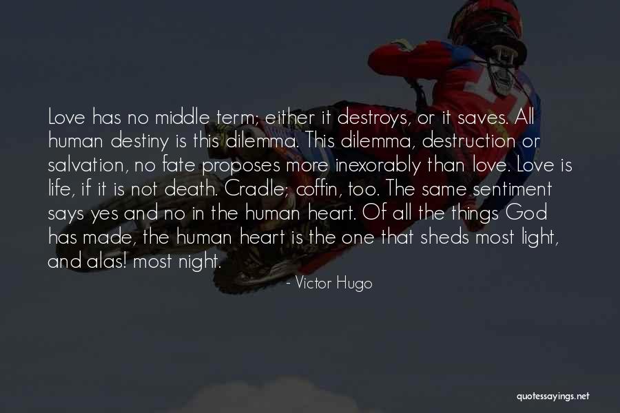Fate And Love Destiny Quotes By Victor Hugo Fate And Love Destiny Quotes By Victor Hugo