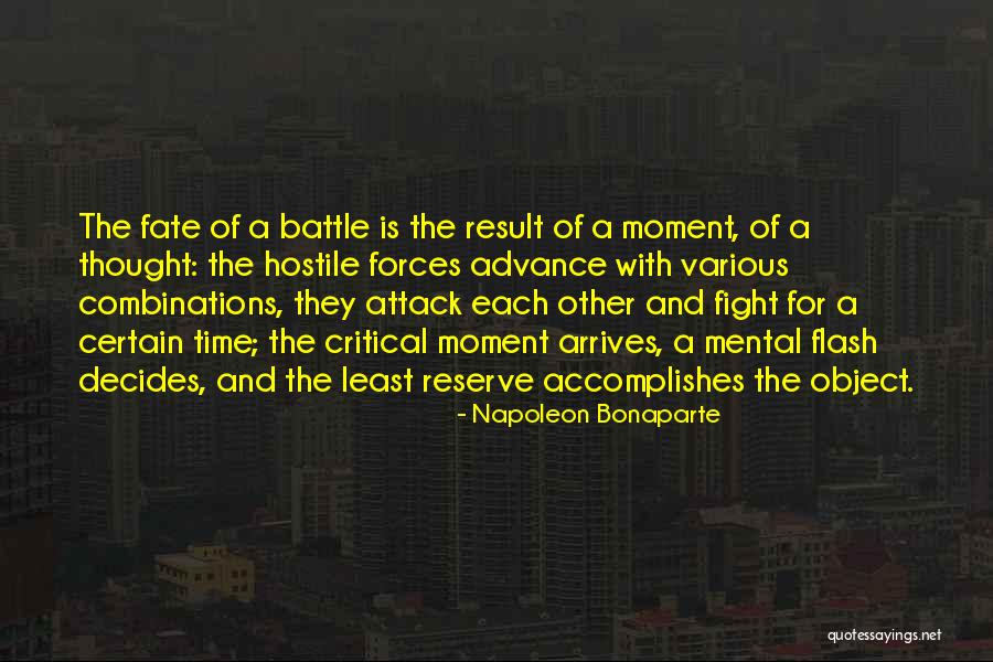 Fate Decides Quotes By Napoleon Bonaparte