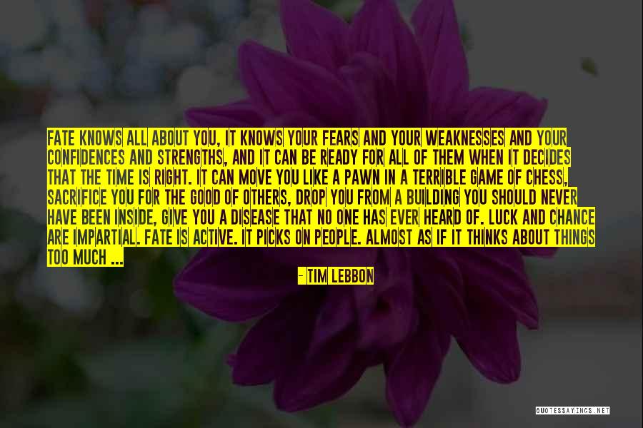 Fate Decides Quotes By Tim Lebbon Fate Decides Quotes By Tim Lebbon