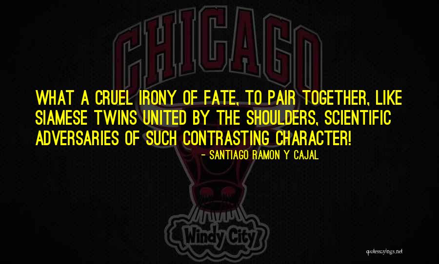 Fate Irony Quotes By Santiago Ramon Y Cajal Fate Irony Quotes By Santiago Ramon Y Cajal
