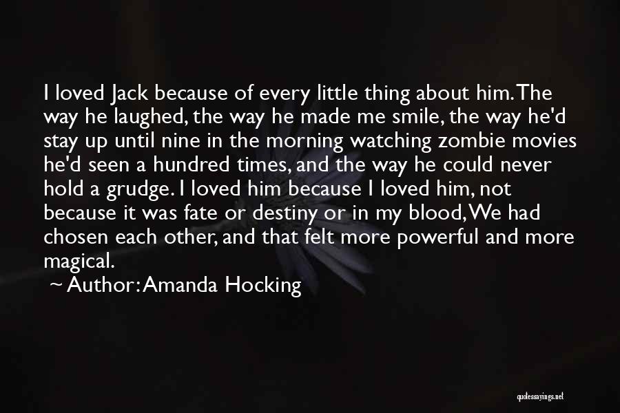 Fate Or Destiny Quotes By Amanda Hocking