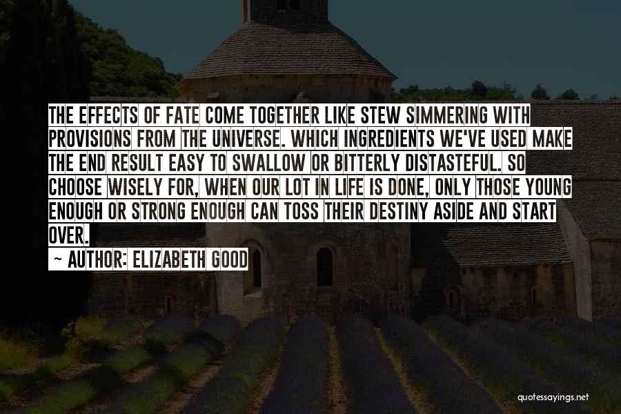 Fate Or Destiny Quotes By Elizabeth Good