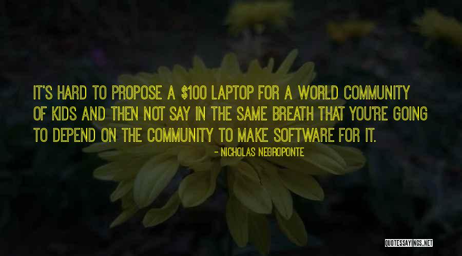 Fatebenefratelli Quotes By Nicholas Negroponte Fatebenefratelli Quotes By Nicholas Negroponte
