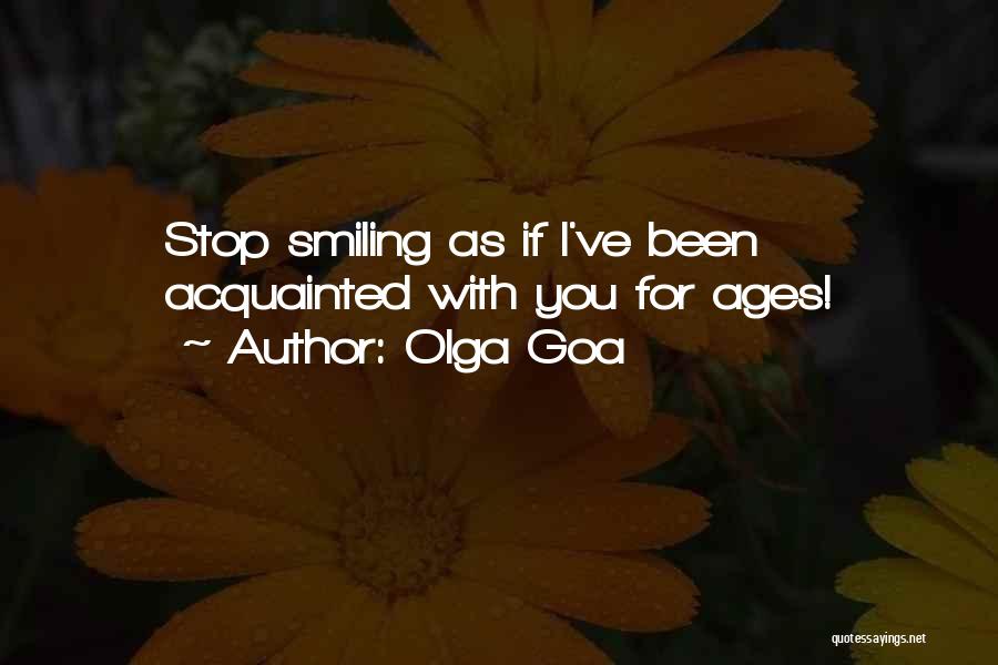 Fateful Love Quotes By Olga Goa