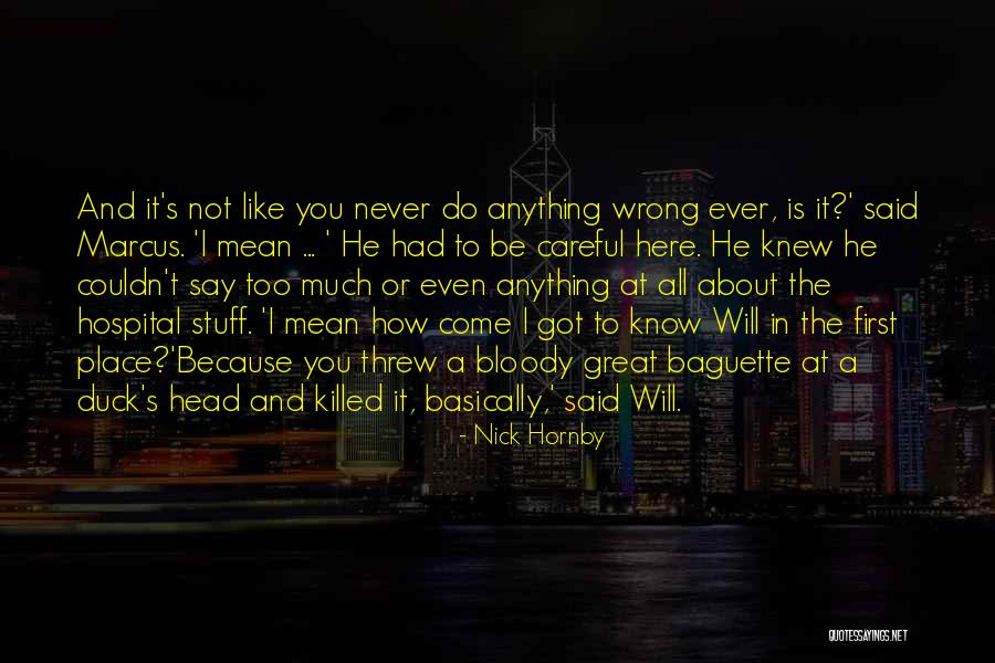Faten Sayegh Quotes By Nick Hornby Faten Sayegh Quotes By Nick Hornby