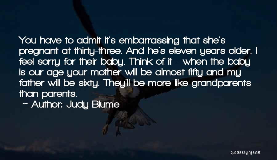 Father And Baby Quotes By Judy Blume