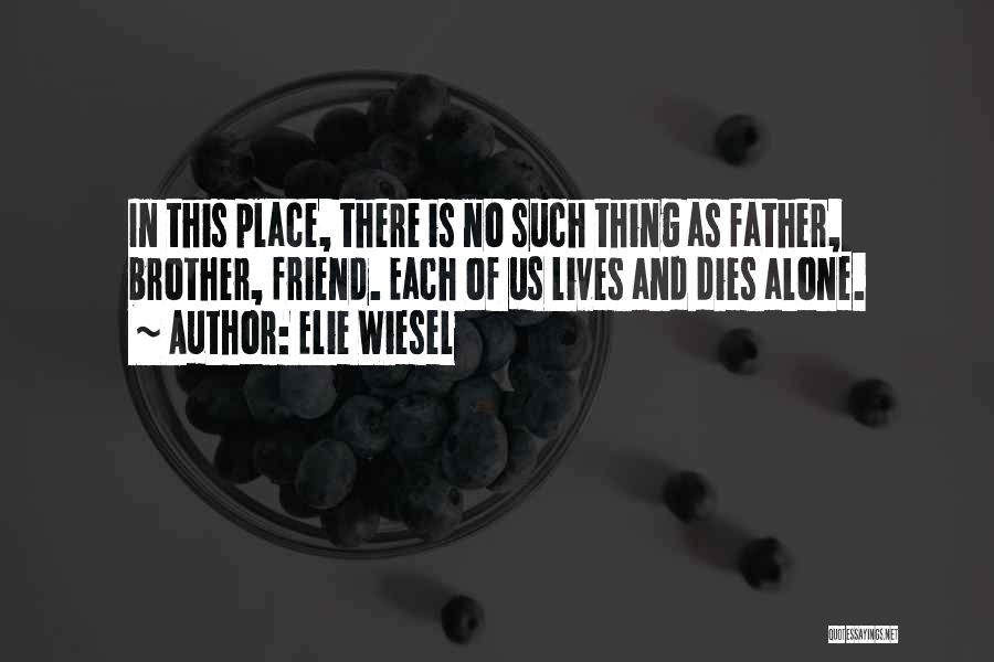 Father And Brother Quotes By Elie Wiesel