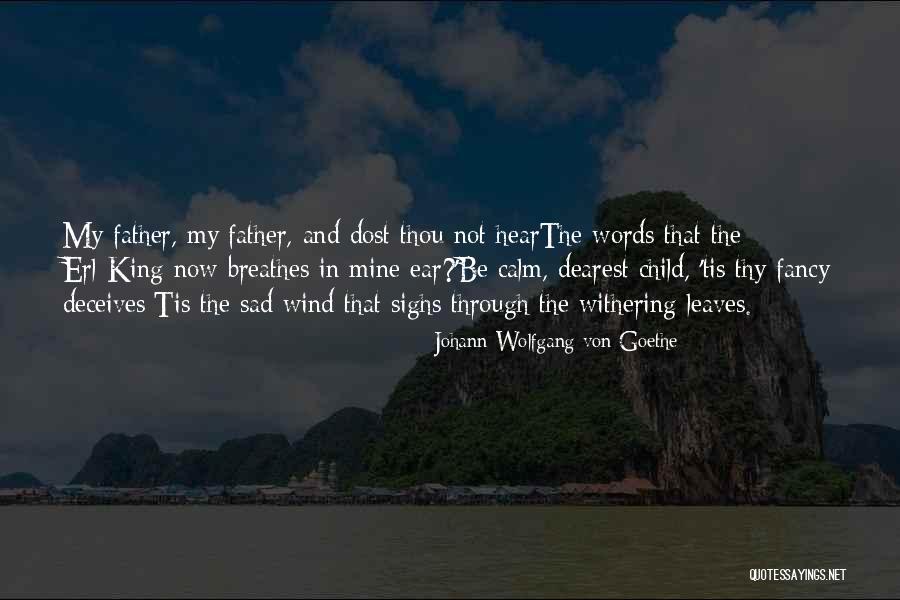 Father And Child Quotes By Johann Wolfgang Von Goethe