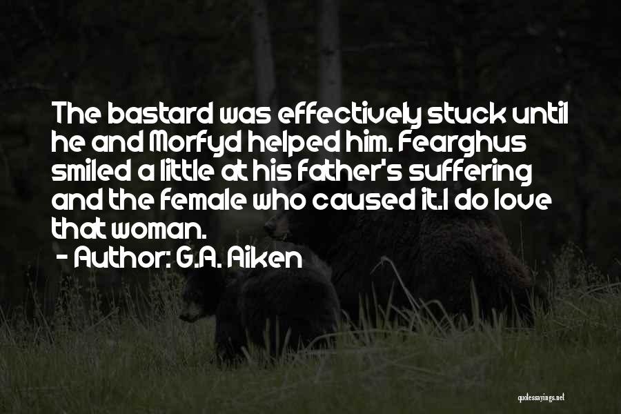 Father And Little Son Quotes By G.A. Aiken