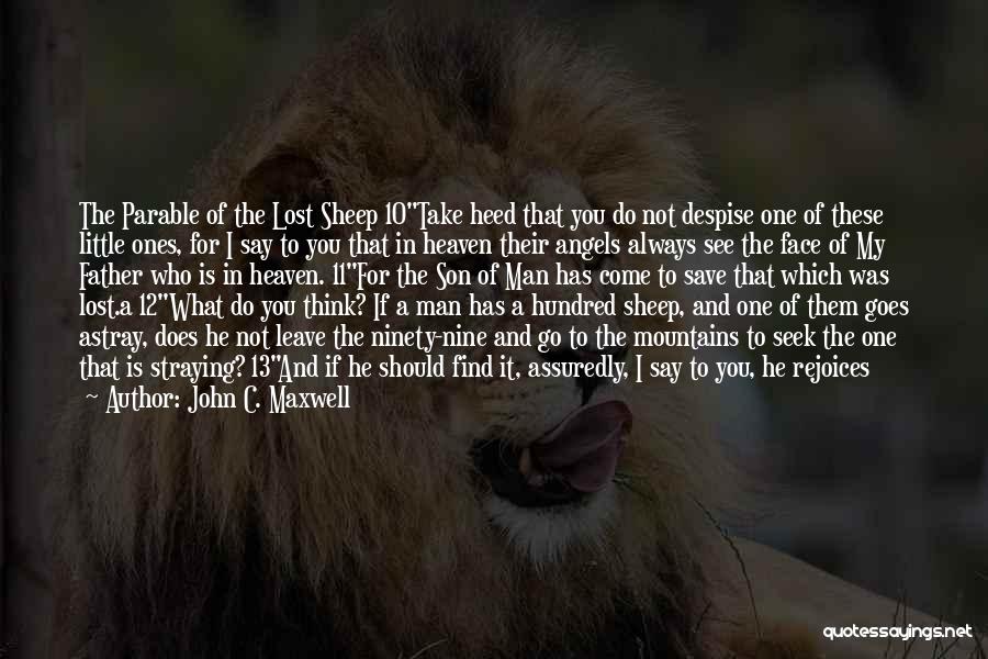 Father And Little Son Quotes By John C. Maxwell