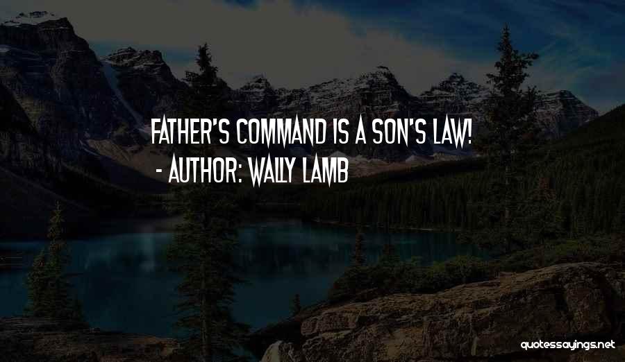 Father And Son In Law Quotes By Wally Lamb