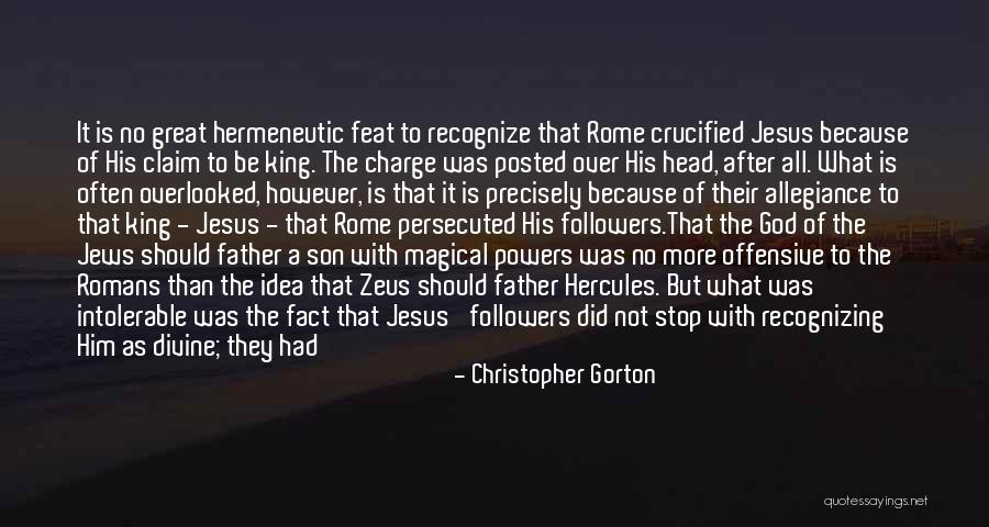 Father And Son Short Quotes By Christopher Gorton