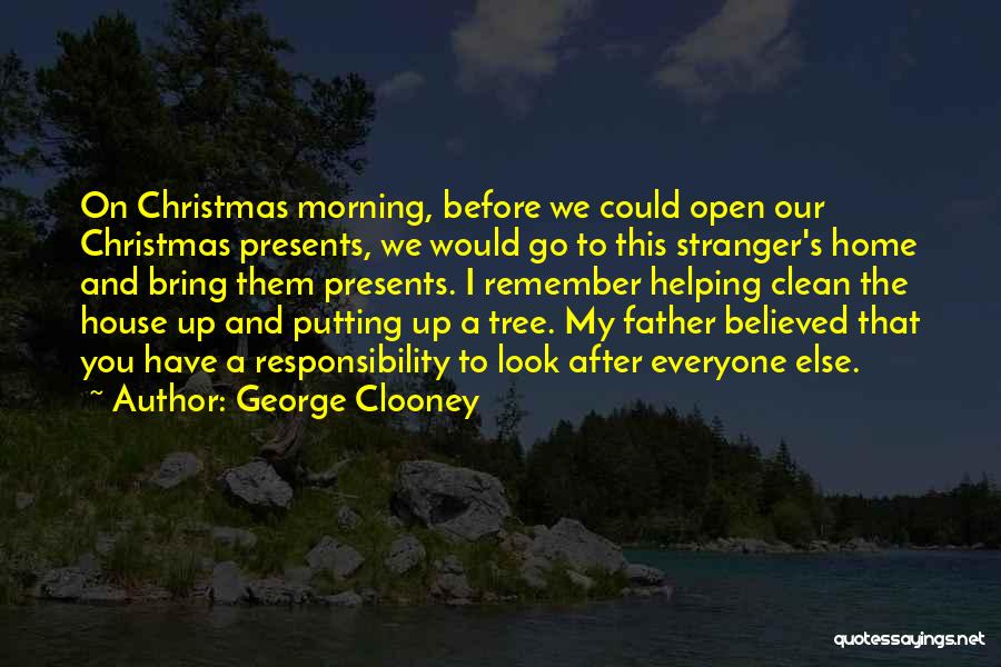 Father Christmas Quotes By George Clooney
