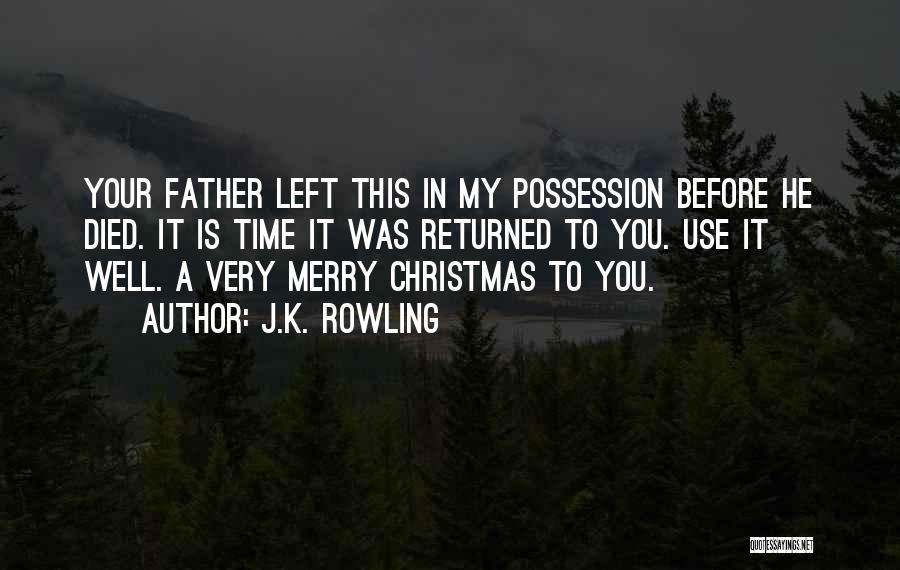 Father Christmas Quotes By J.K. Rowling