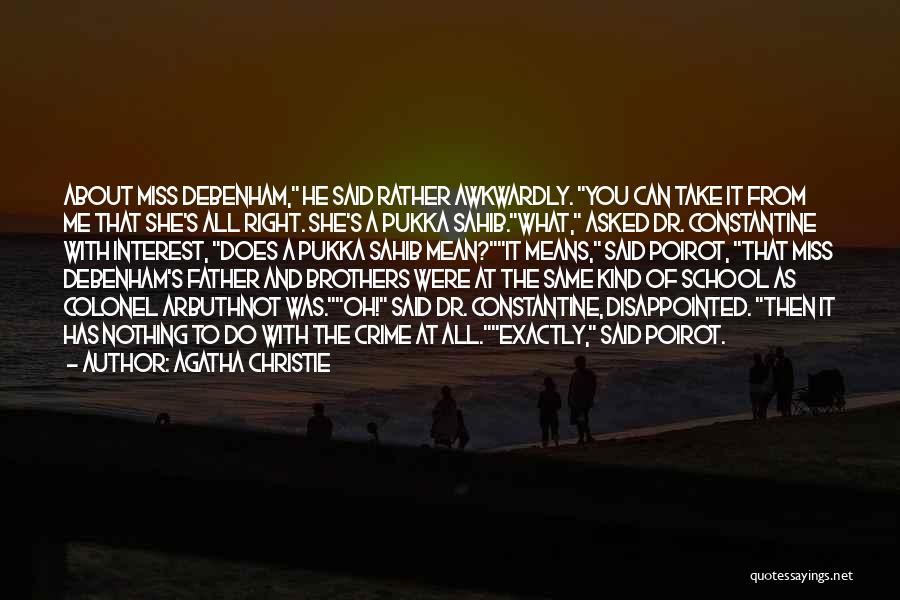 Father Definition Quotes By Agatha Christie