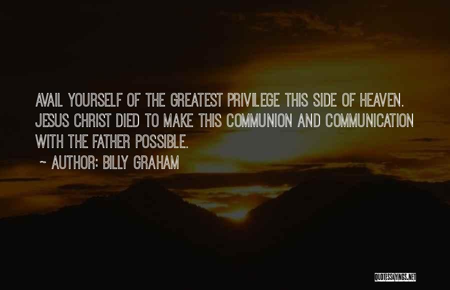 Father Died Quotes By Billy Graham