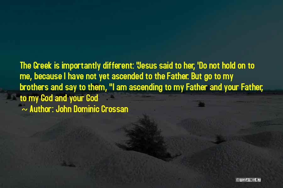 Father Dominic Quotes By John Dominic Crossan